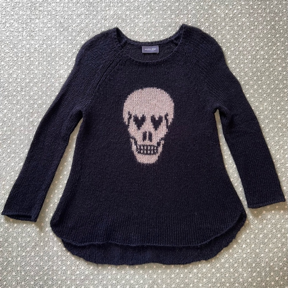Wooden Ships Skull Sweater